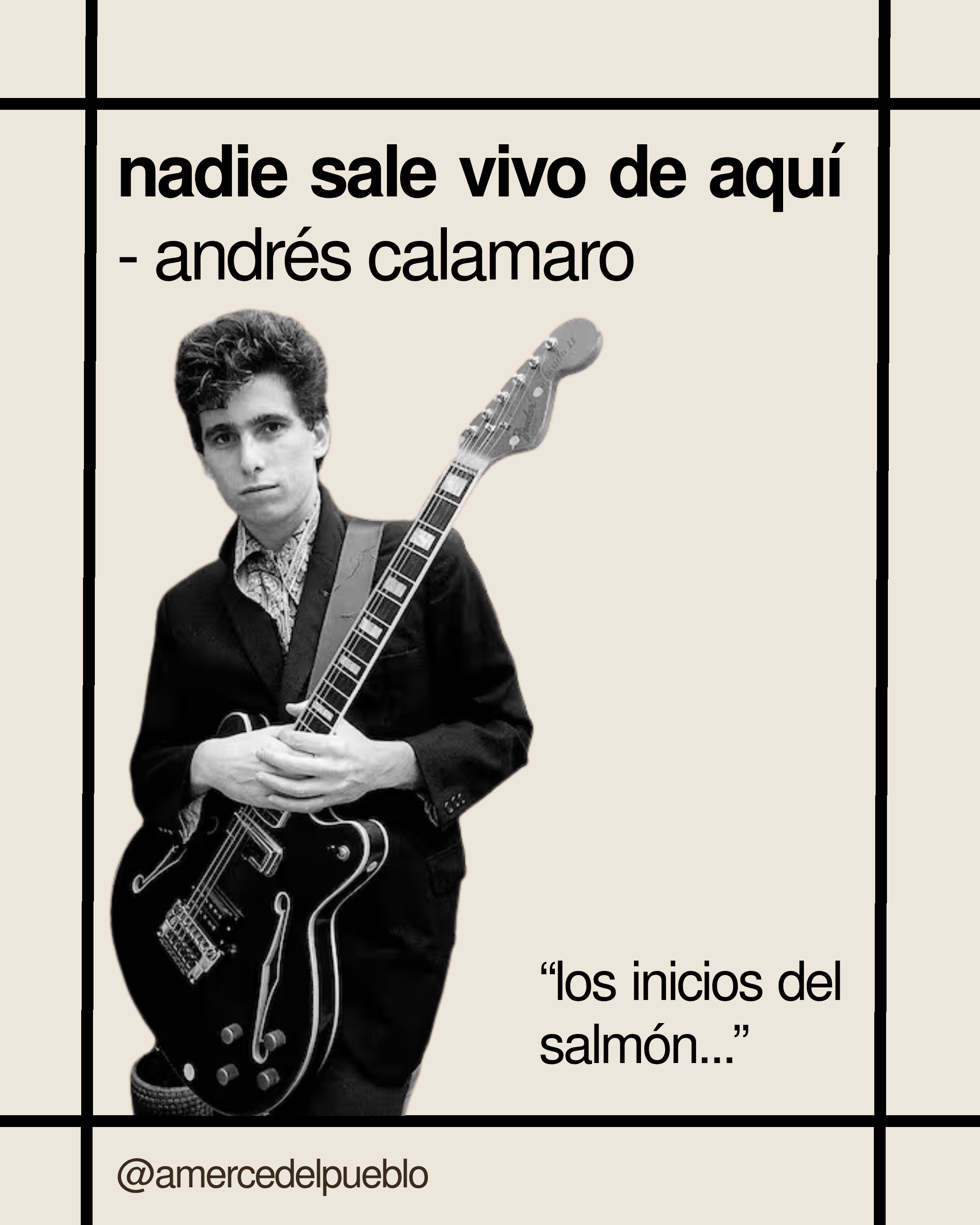 Nadie sale vivo de aquí — Andrés Calamaro