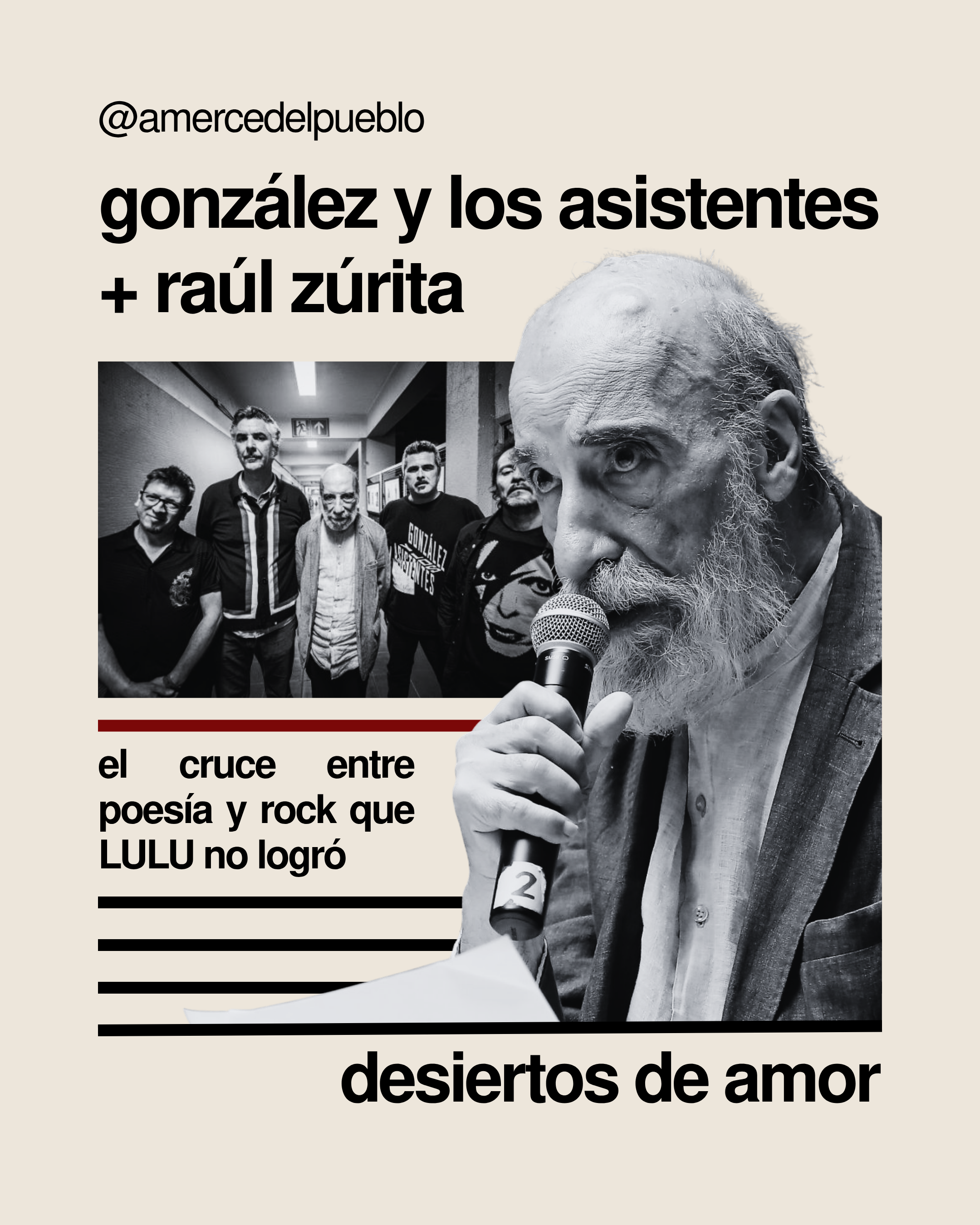 Desiertos de amor — González y Los Asistentes